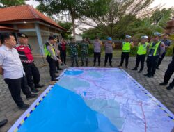 Ratusan Personel Polres Jepara Siap Amankan Pengundian Nomor Urut Cabup-Cawabup Jepara