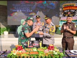 Kapolres Jepara Berikan Kejutan di HUT TNI ke-79, Bukti Sinergitas dan Soliditas TNI/Polri Tetap Terjaga