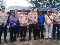 Kapolres Tegal Kota Pimpin Patroli, Pastikan Keamanan Pengunjung di Obyek Wisata Pantai