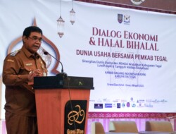 Wabup Tegal Hadiri Dialog Ekonomi dan Halal Bihalal Kadin