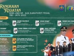Ini Rangkaian Hari Jadi ke-424 Kabupaten Tegal, Go Unlimited!