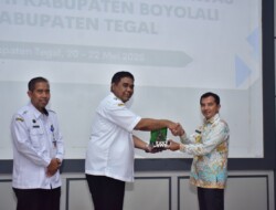 Wakil Bupati Tegal Menerima Kunjungan Peserta Studi Lapangan Pelatihan Kepemimpinan Pengawas (PKP)