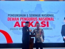 Jadi Dewan Penasehat, Dedy Yon Hadiri Pelantikan DPN ADKASI Periode 2025-2030