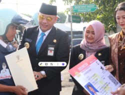 Hadiah Spesial Bhayangkara, 5 Pelajar Kota Tegal Dapat SIM, Helm, dan Jaket Gratis