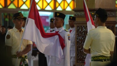 Semangat Muda Warnai Pengukuhan Paskibraka Kabupaten Tegal 2025