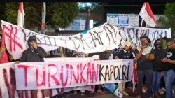 Jepara Memanas, Massa Kepung Polres Teriakkan Keadilan Affan