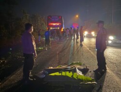 Astrea Remuk, Pengendara Tewas Terlindas Bus Bejeu