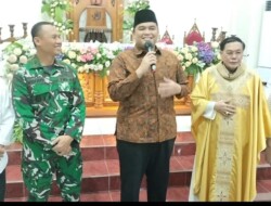 Wakil Bupati Jepara Muhammad Ibnu Hajar Silaturahmi Malam Natal, Teguhkan Kerukunan dan Kedamaian