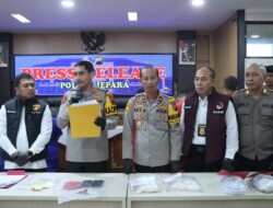 Prestasi Spektakuler Polres Jepara, Sikat Jaringan Narkoba Hampir 1 Kg Jelang Akhir Tahun