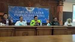 Polres Jepara–Kominfo–Wartawan Gelar Forum Public Speaking, Perkuat Literasi Komunikasi Publik