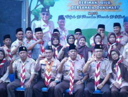 Mendung Tak Redam Semangat Pramuka Siaga Tegal Selatan