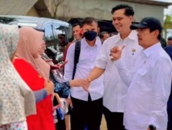Mas Wiwit–Gus Hajar Dampingi Menteri Trenggono Resmikan Kampung Nelayan Modern di Jepara